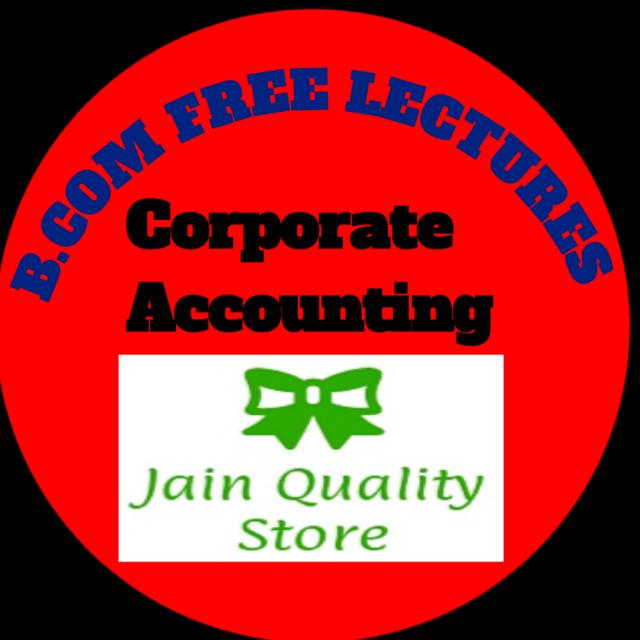 B.COM CORPORATE ACC FREE