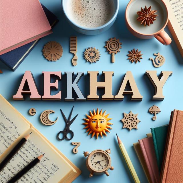 Aekhay with books